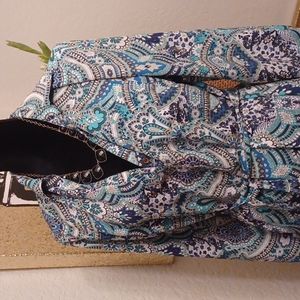 New York & Company Paisley Dress